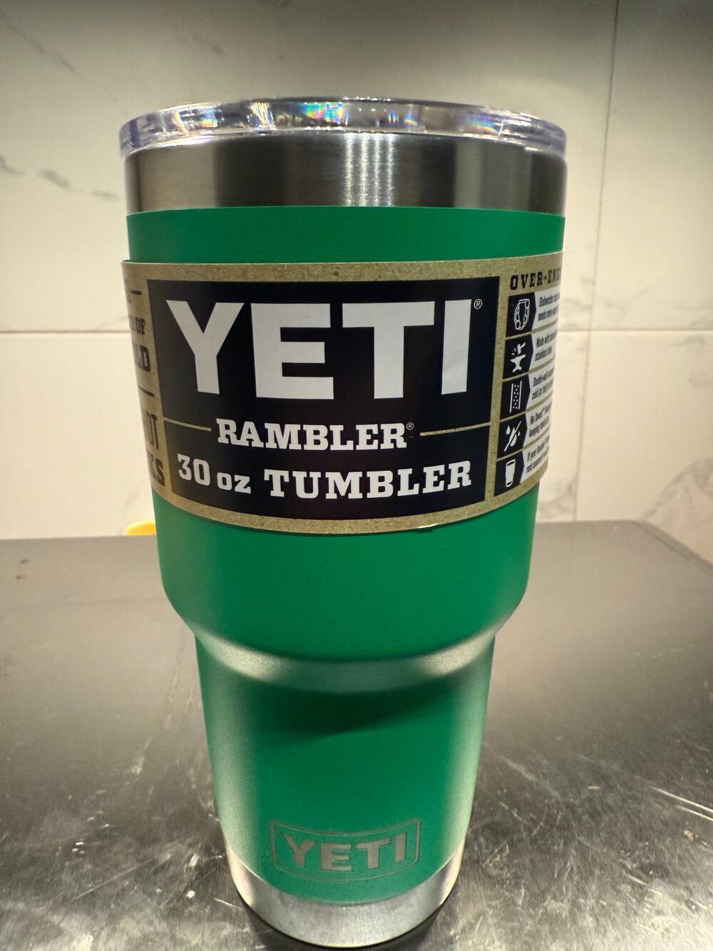 NWT YETI Rambler 30 oz Tumbler with MagSlider Lid – Verde Green